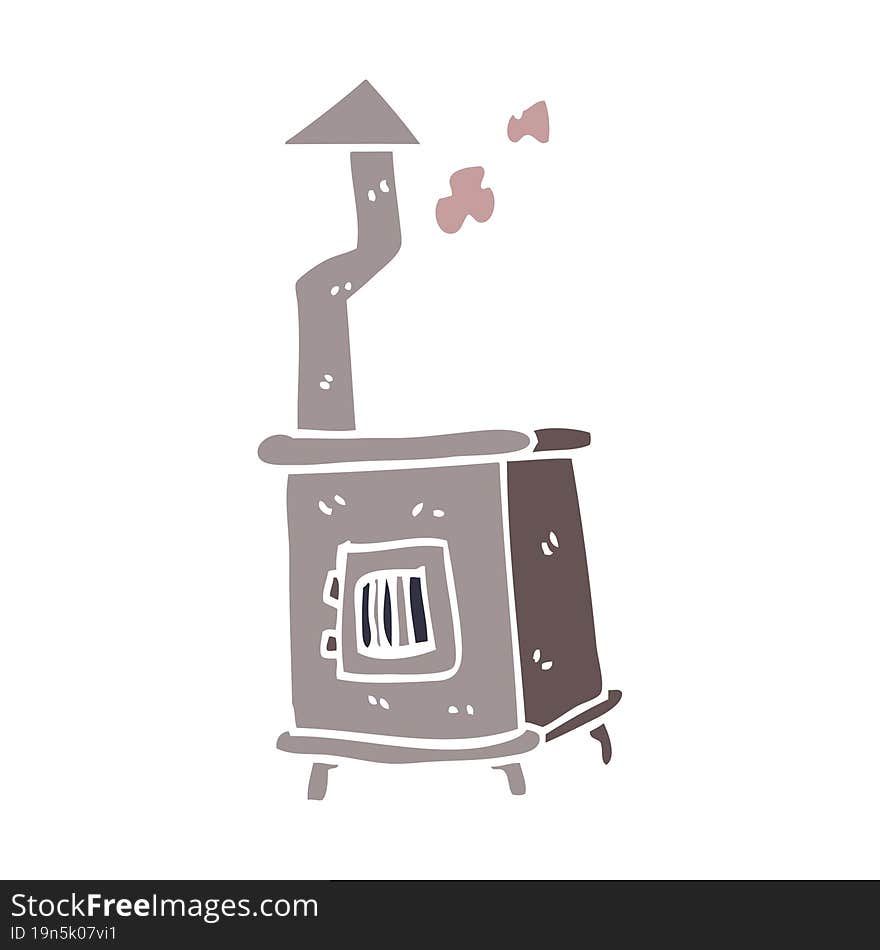 cartoon doodle wood burner