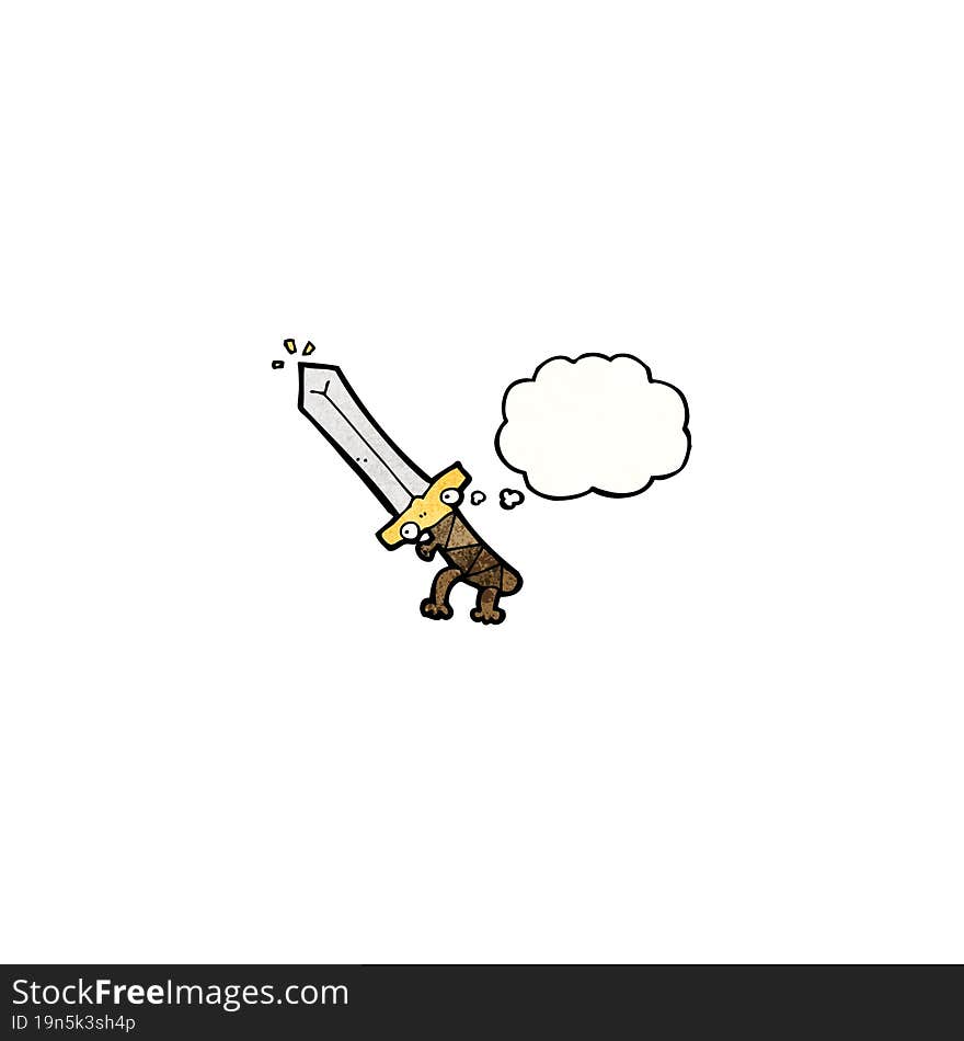 magic sword cartoon