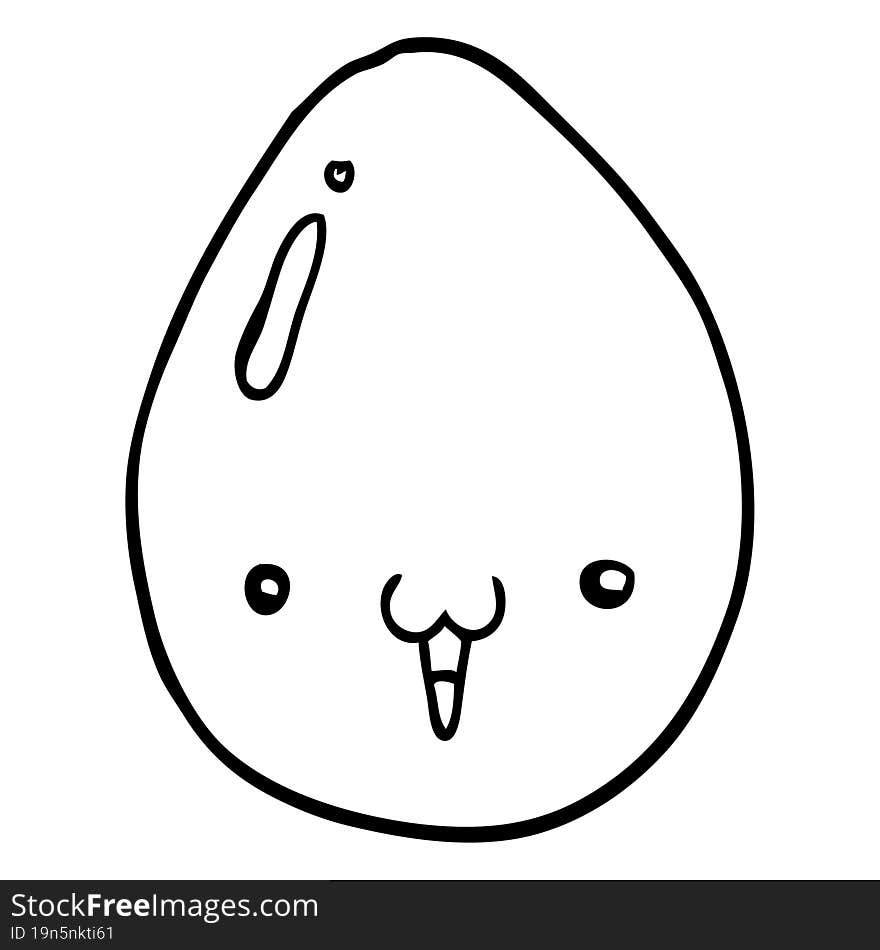 cartoon egg