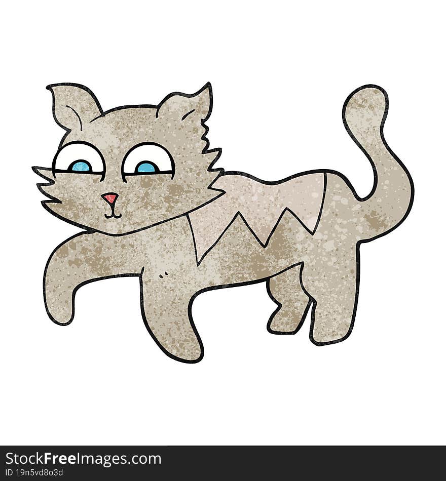 texture cartoon cat