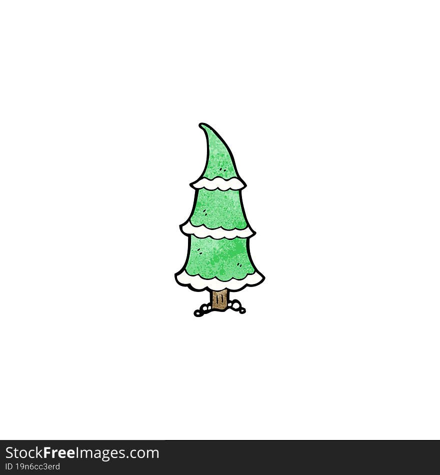 Cartoon Christmas Tree