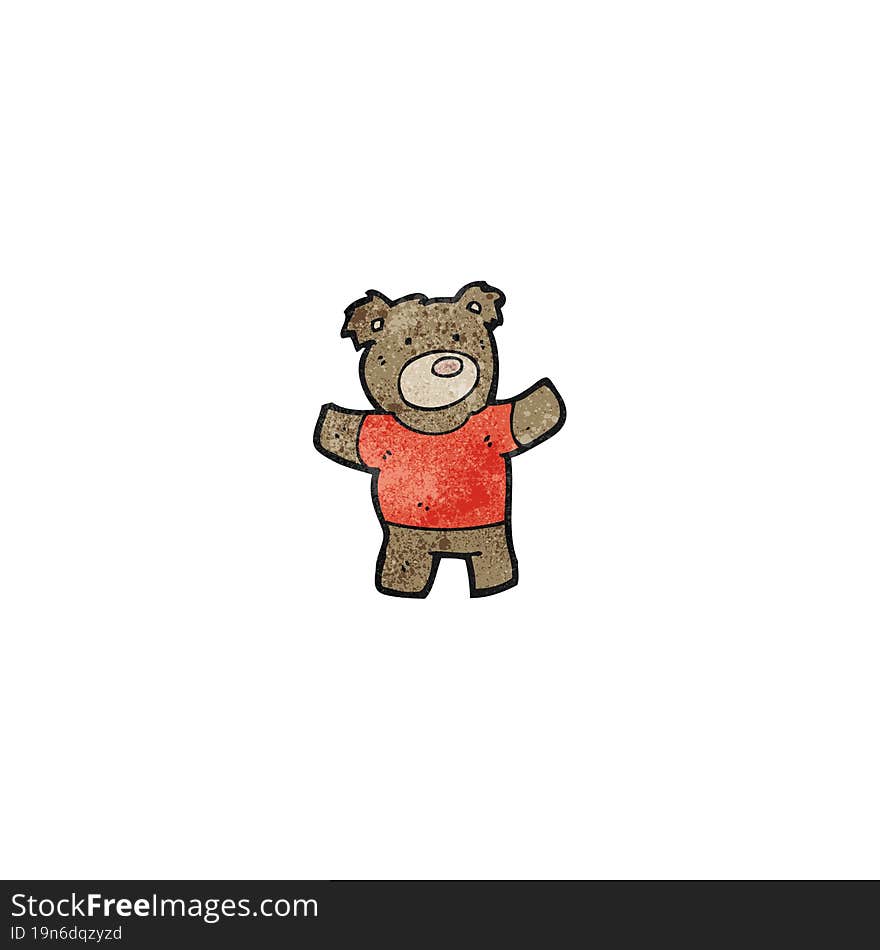 cartoon teddy bear