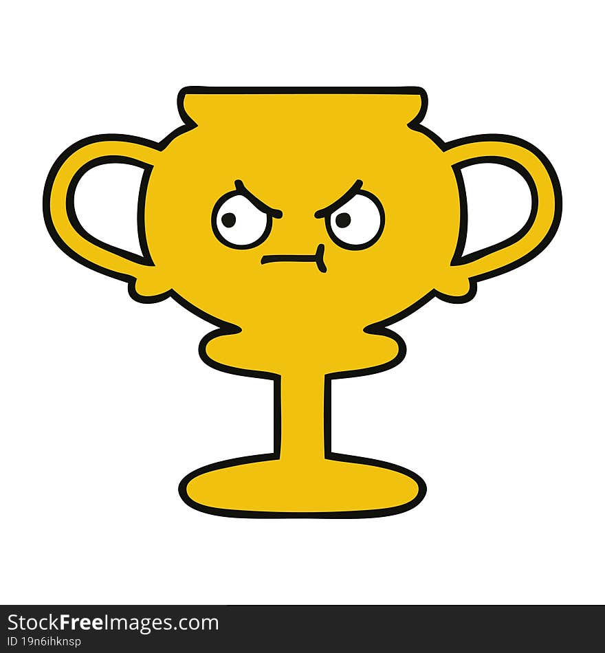 Cute Cartoon Trophy