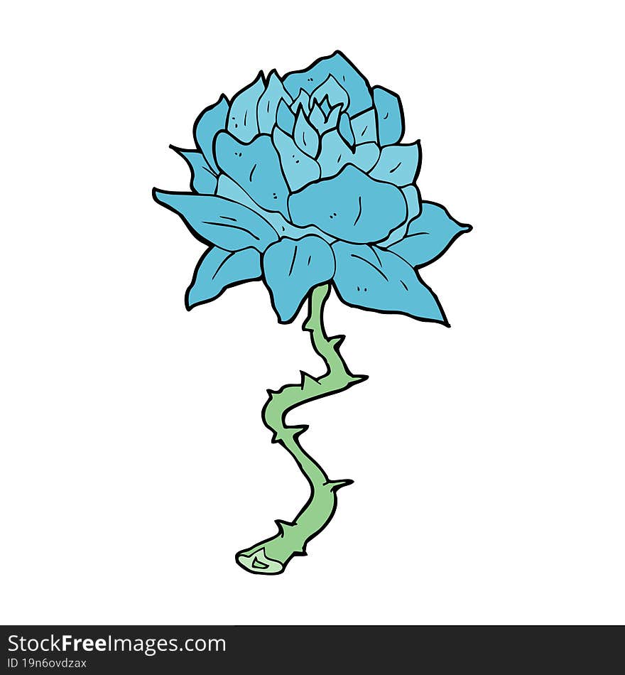 cartoon flower