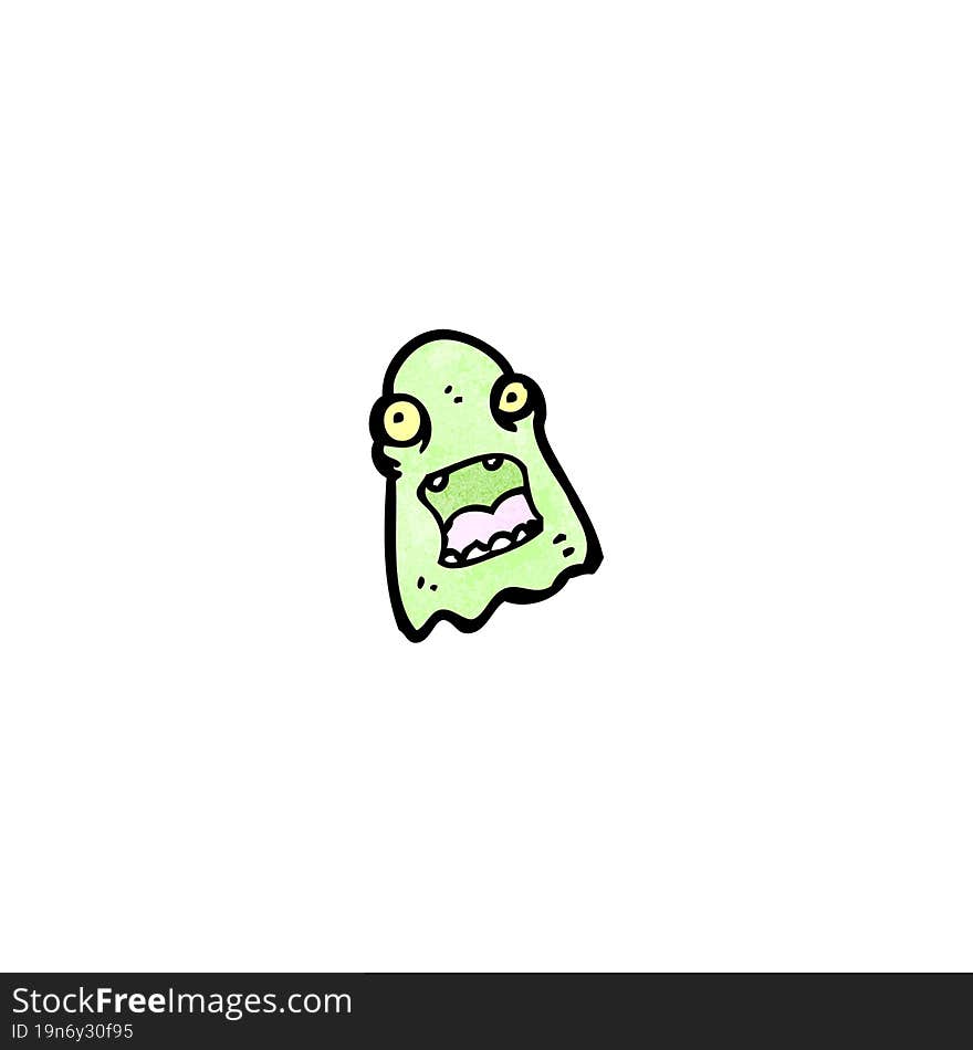 cartoon ghost