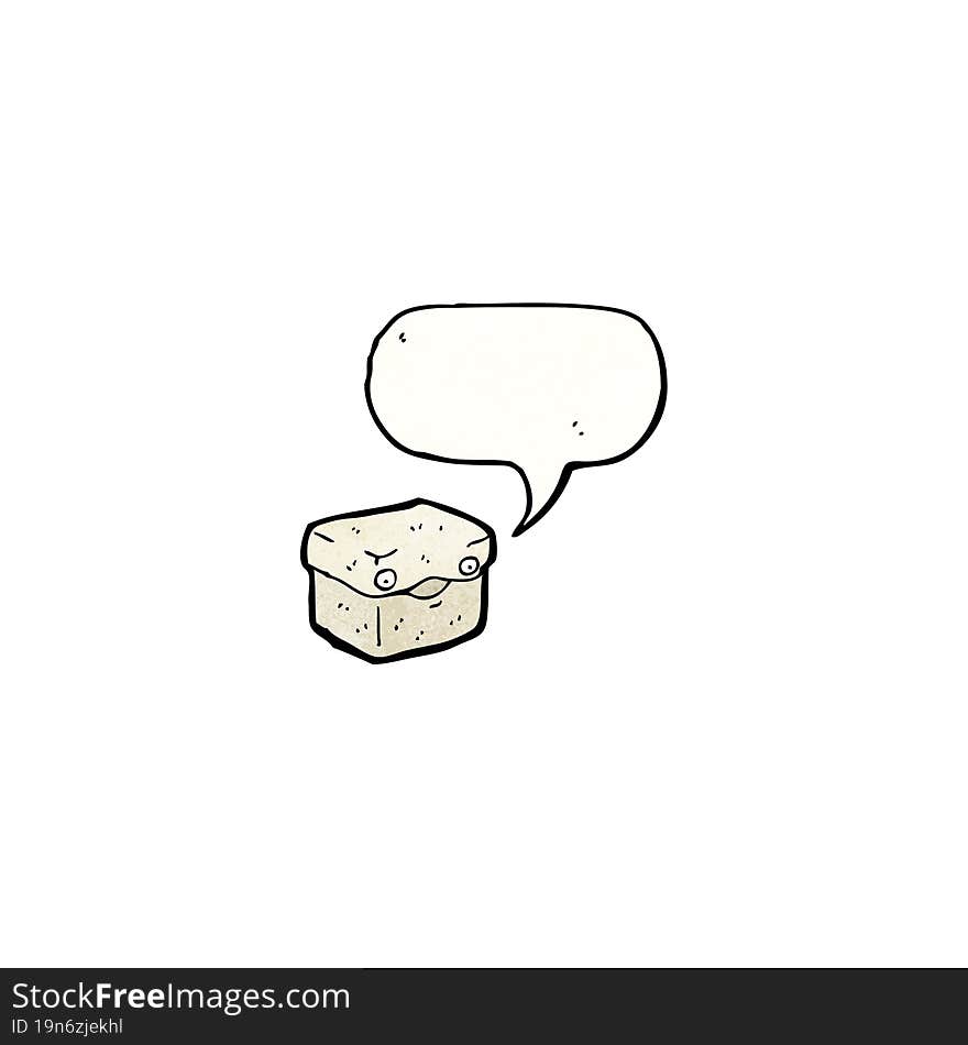 talking box cartoon