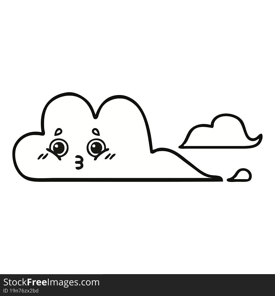 cute cartoon clouds