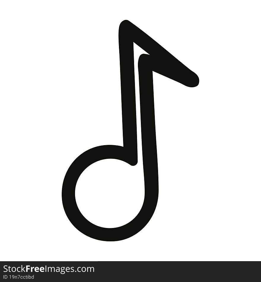 musical note icon