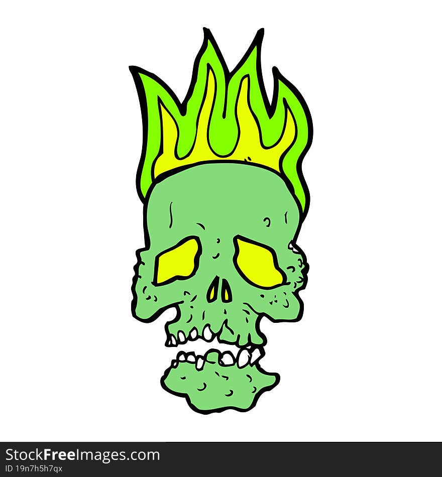 Cartoon Skull