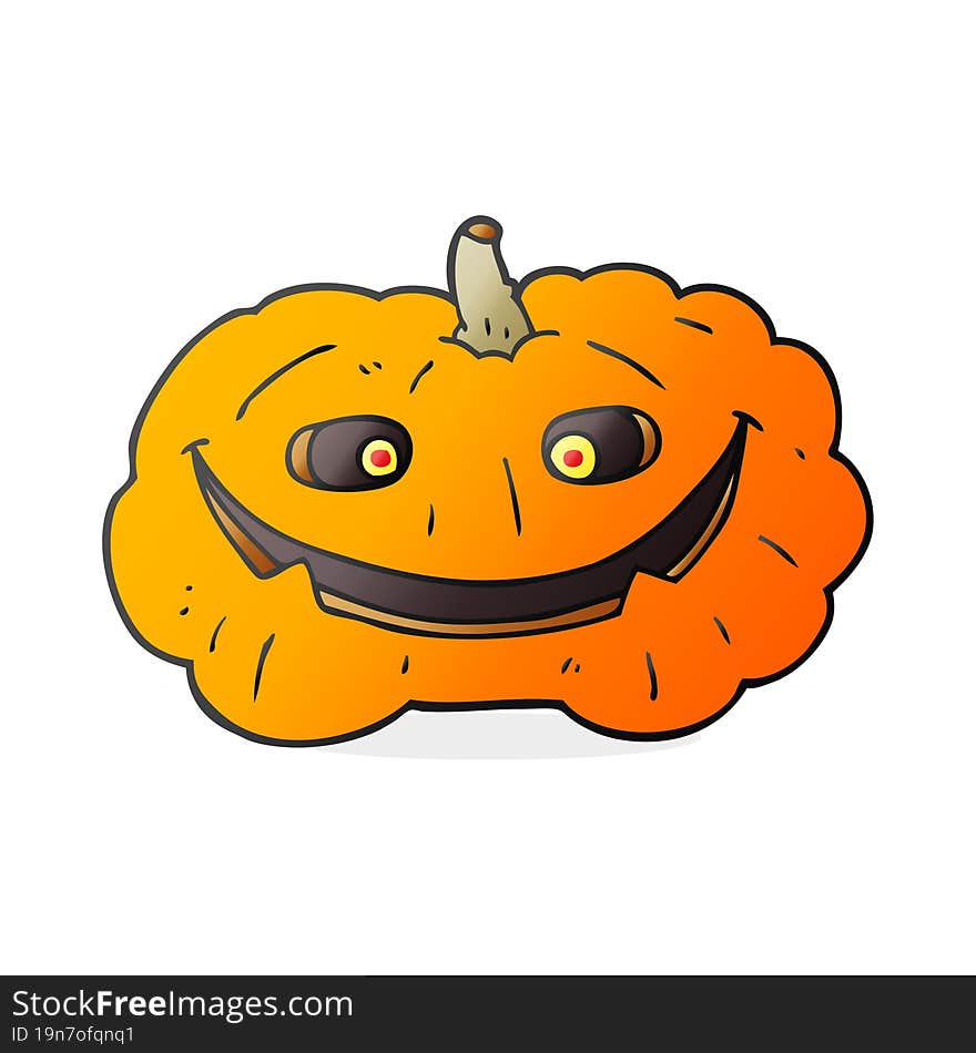 cartoon pumpkin