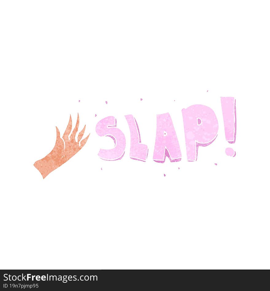 cartoon slap