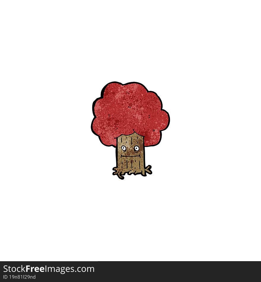 Little Tree Cartoon Character