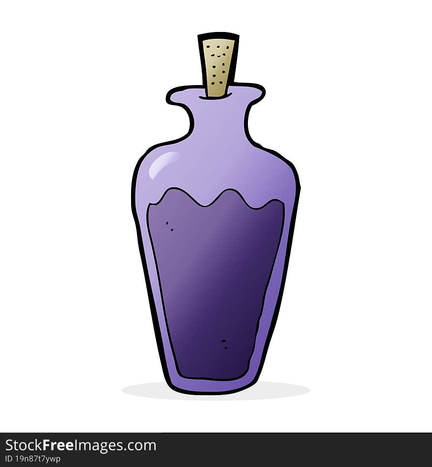 cartoon potion