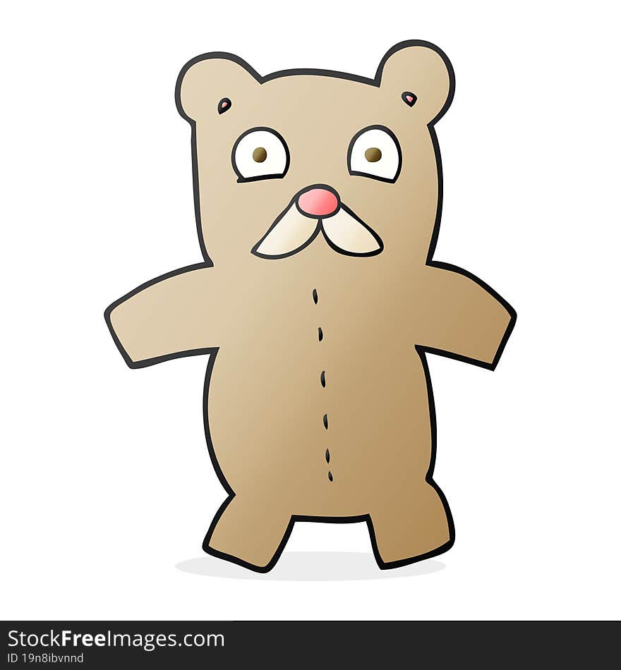 cartoon teddy bear