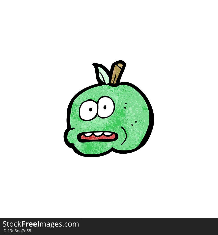 Cartoon Apple