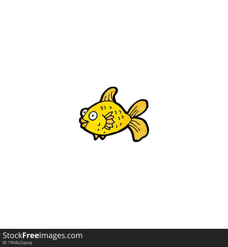 Cartoon Goldfish