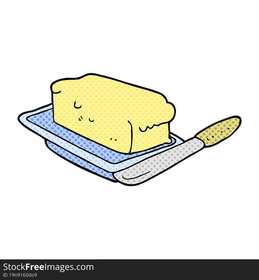 Cartoon Butter