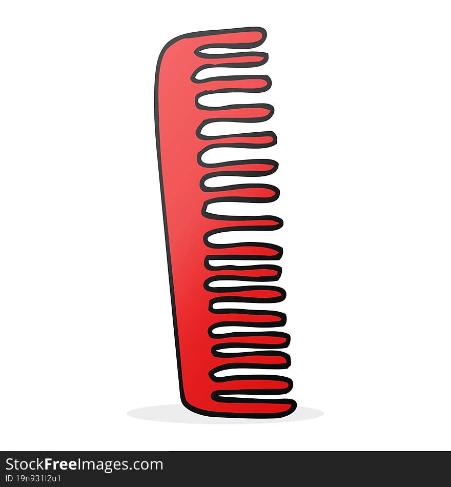 Cartoon Comb