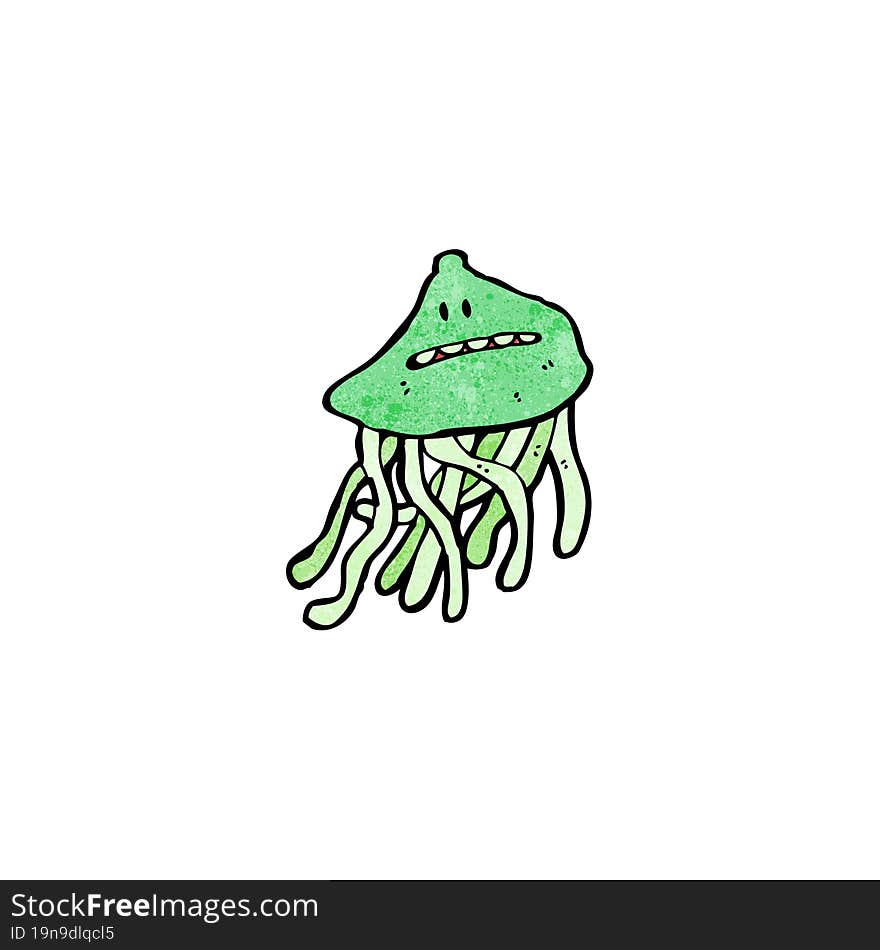 cartoon jellyfish