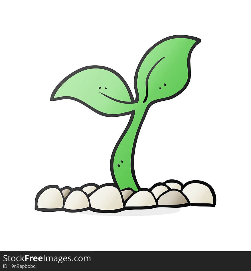 Cartoon Seedling