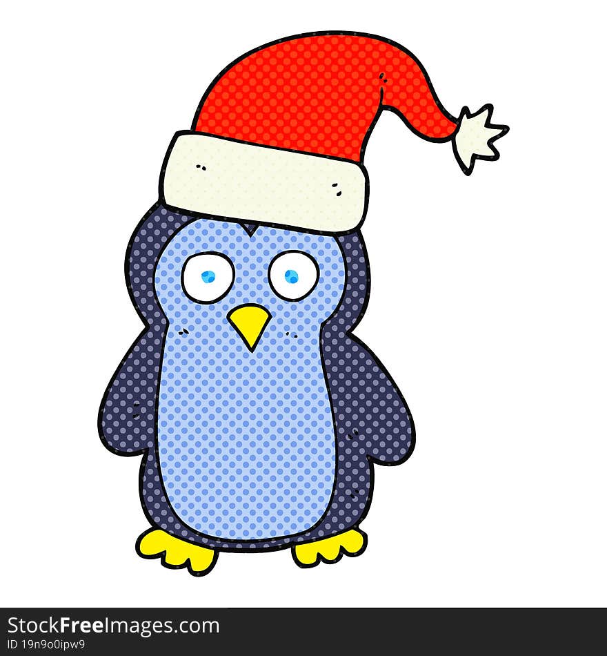 cartoon penguin