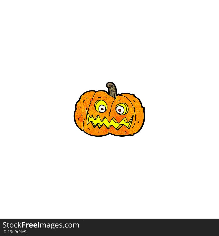 cartoon pumpkin