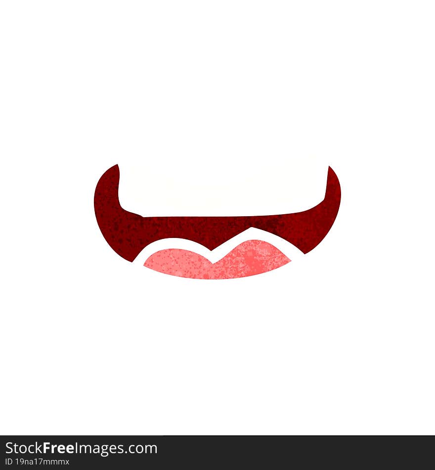 cartoon mouth