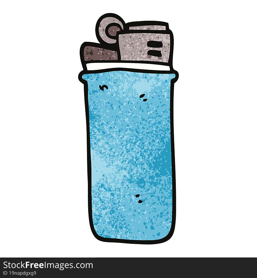 cartoon doodle disposable lighter