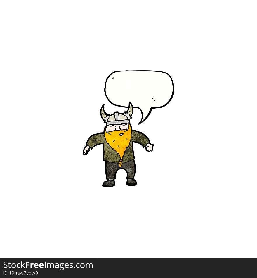 cartoon viking