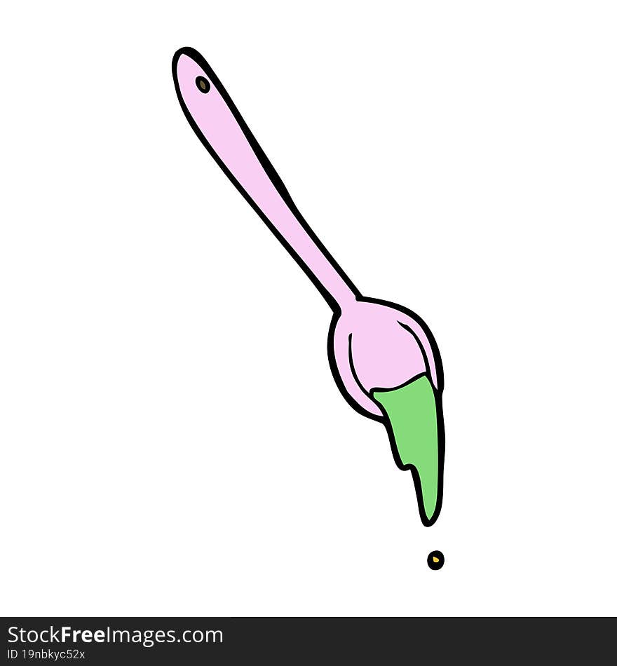 Cartoon Spoon