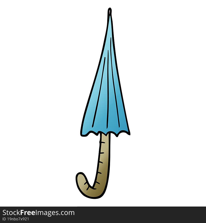 Cartoon Doodle Umbrella