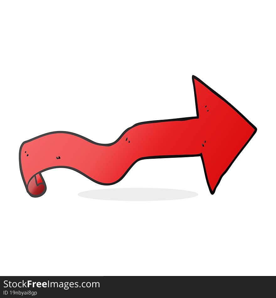 Cartoon Arrow