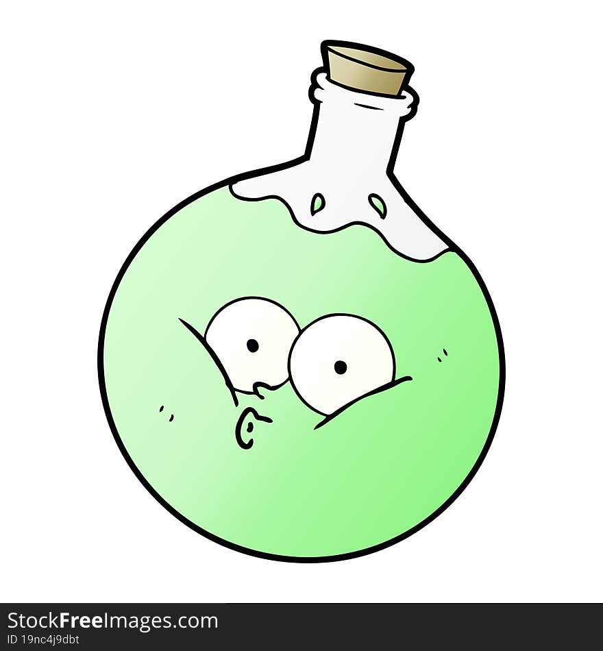 cartoon potion. cartoon potion