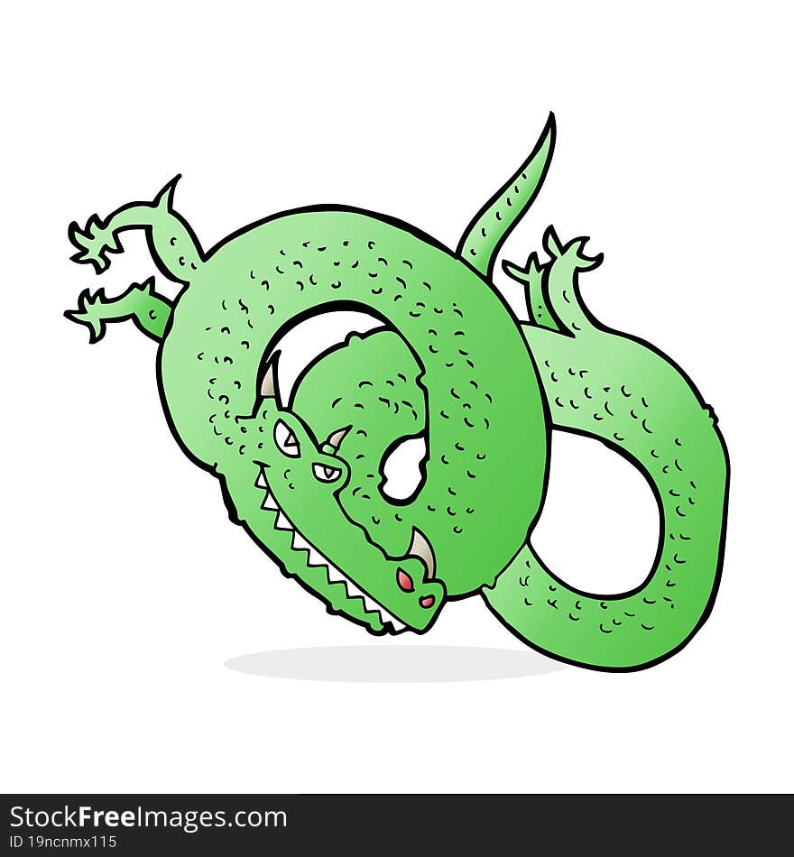 cartoon dragon