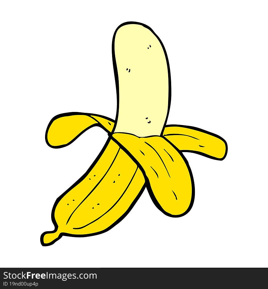 cartoon banana