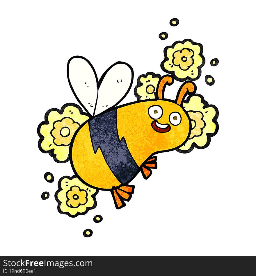 cartoon bee