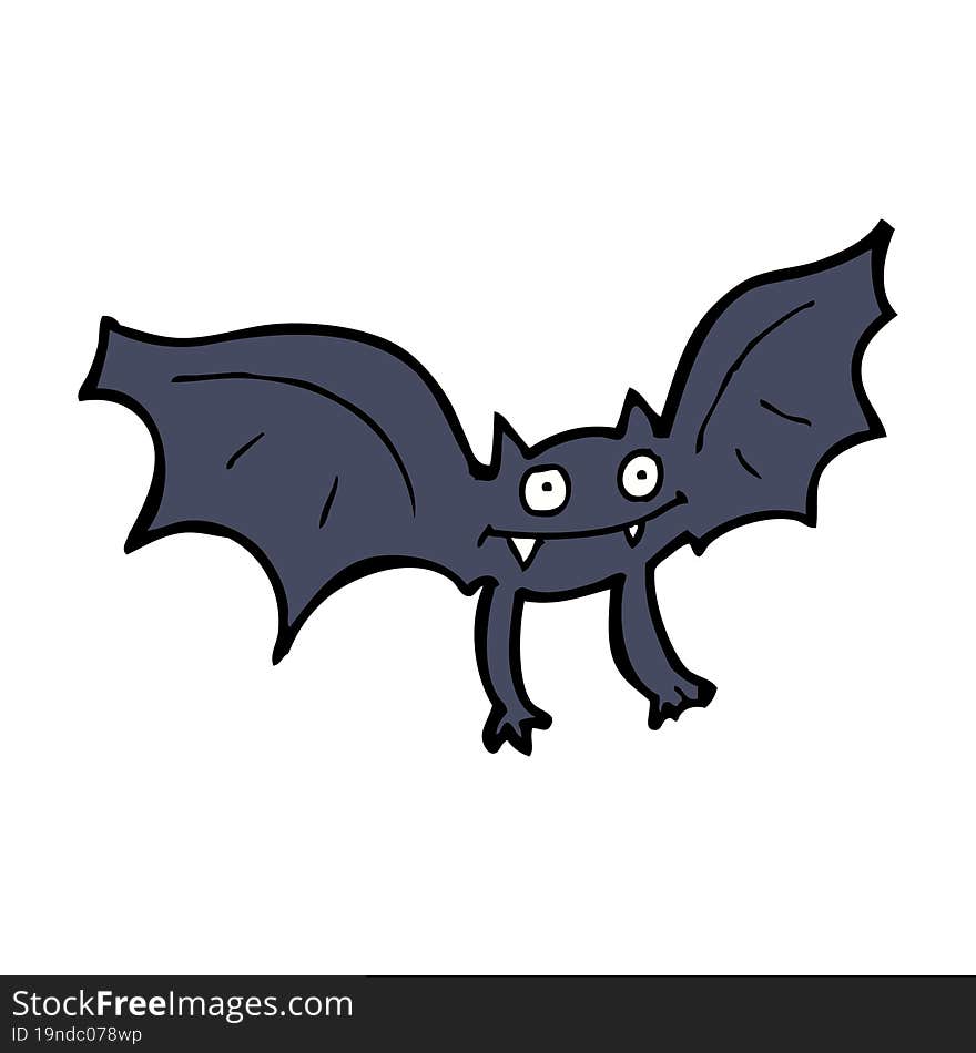 cartoon vampire bat