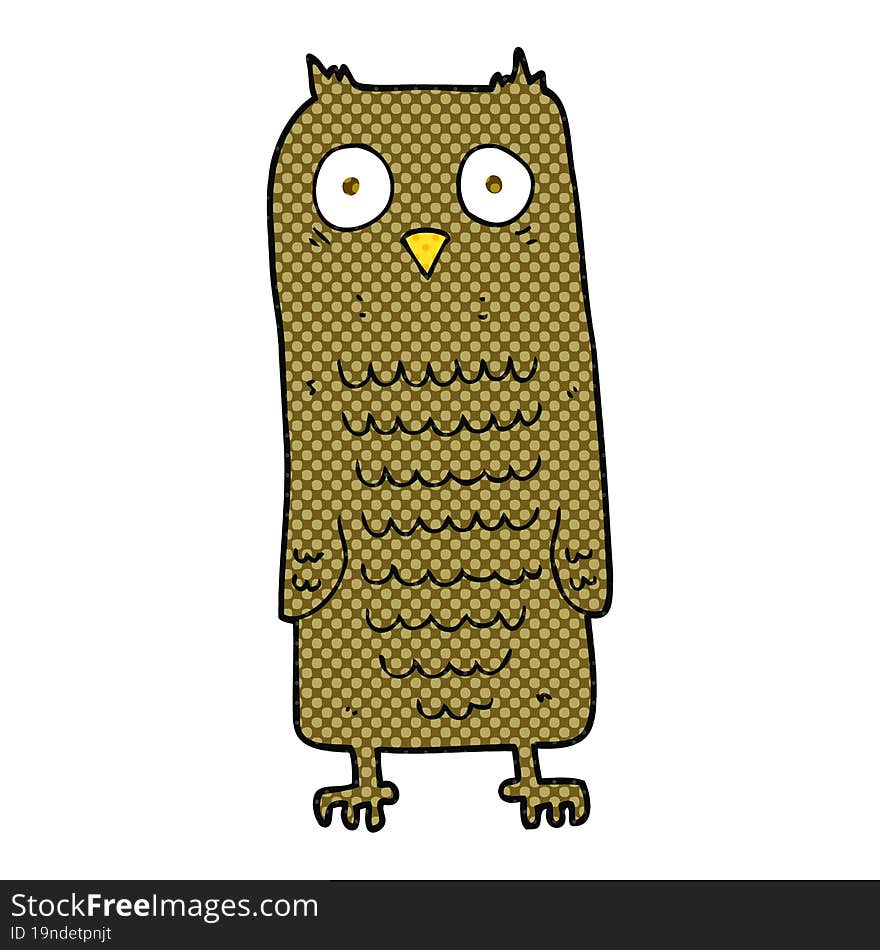 Cartoon Owl