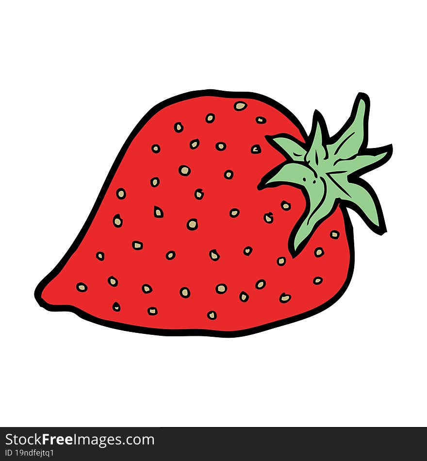 cartoon strawberry