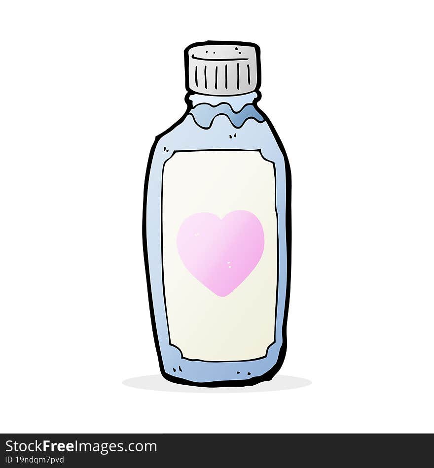 cartoon love potion