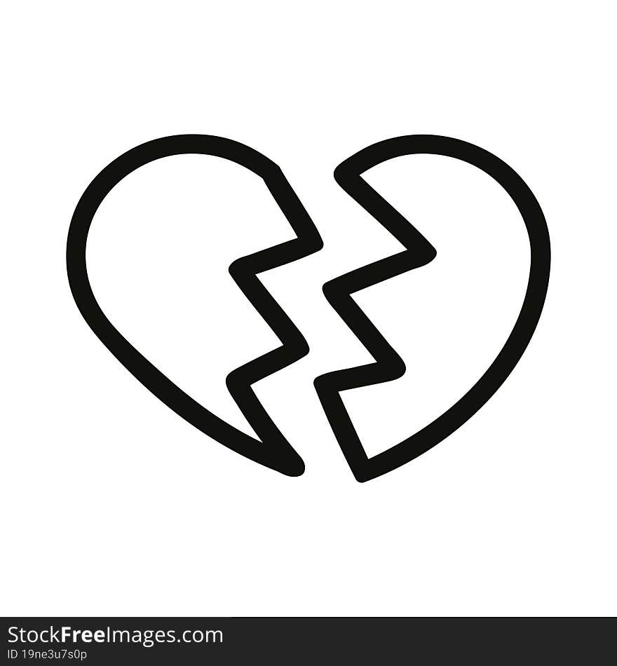 Broken Heart Icon