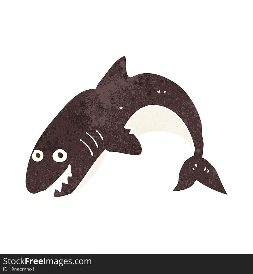 cartoon shark