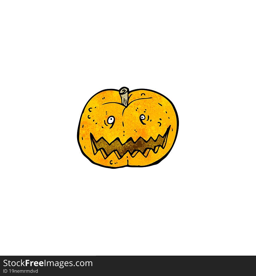 cartoon pumpkin