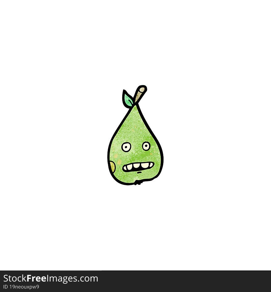 Cartoon Pear