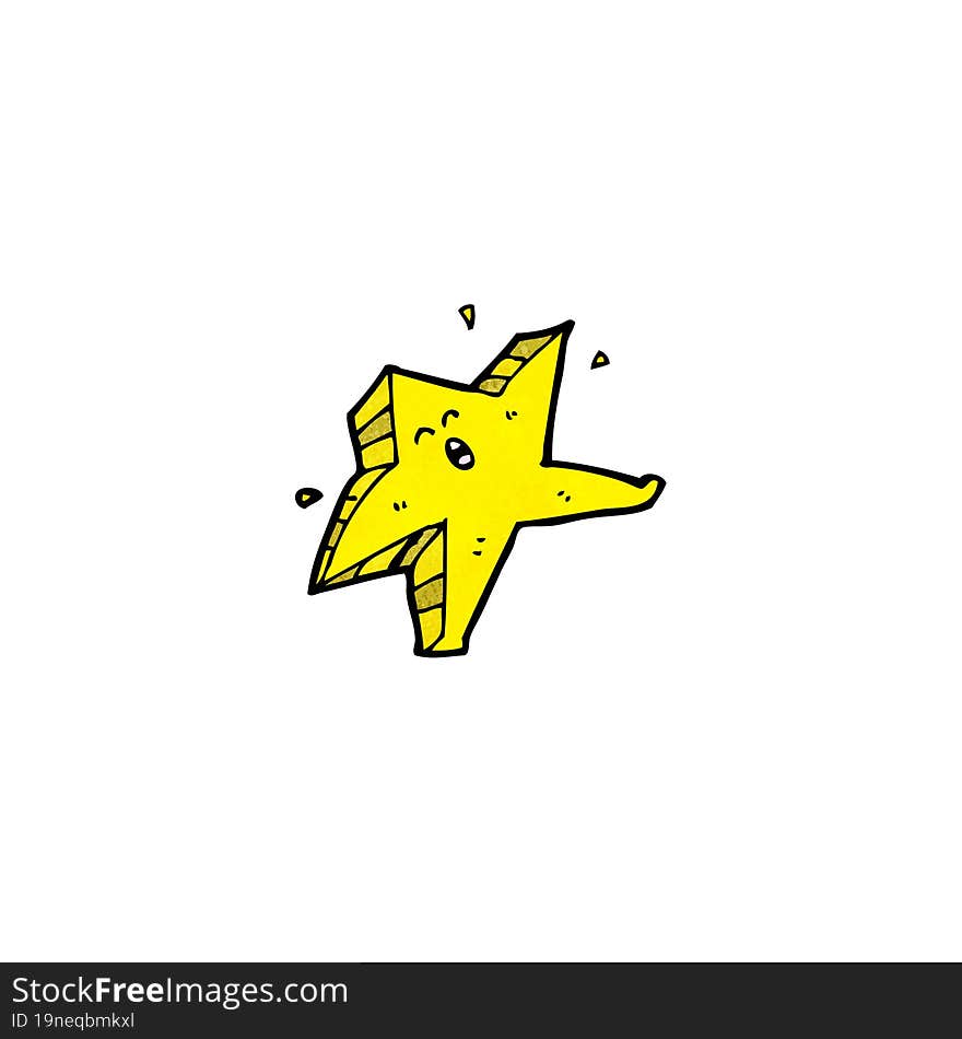 cartoon star