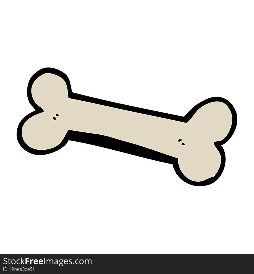 cartoon bone