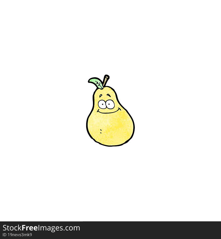 Cartoon Pear