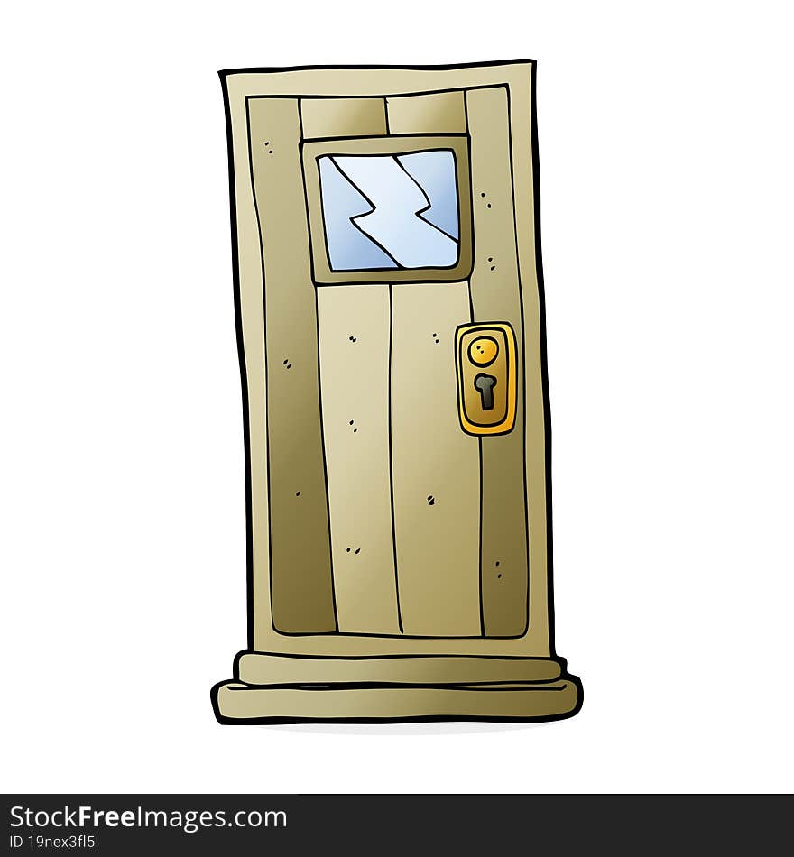 cartoon door