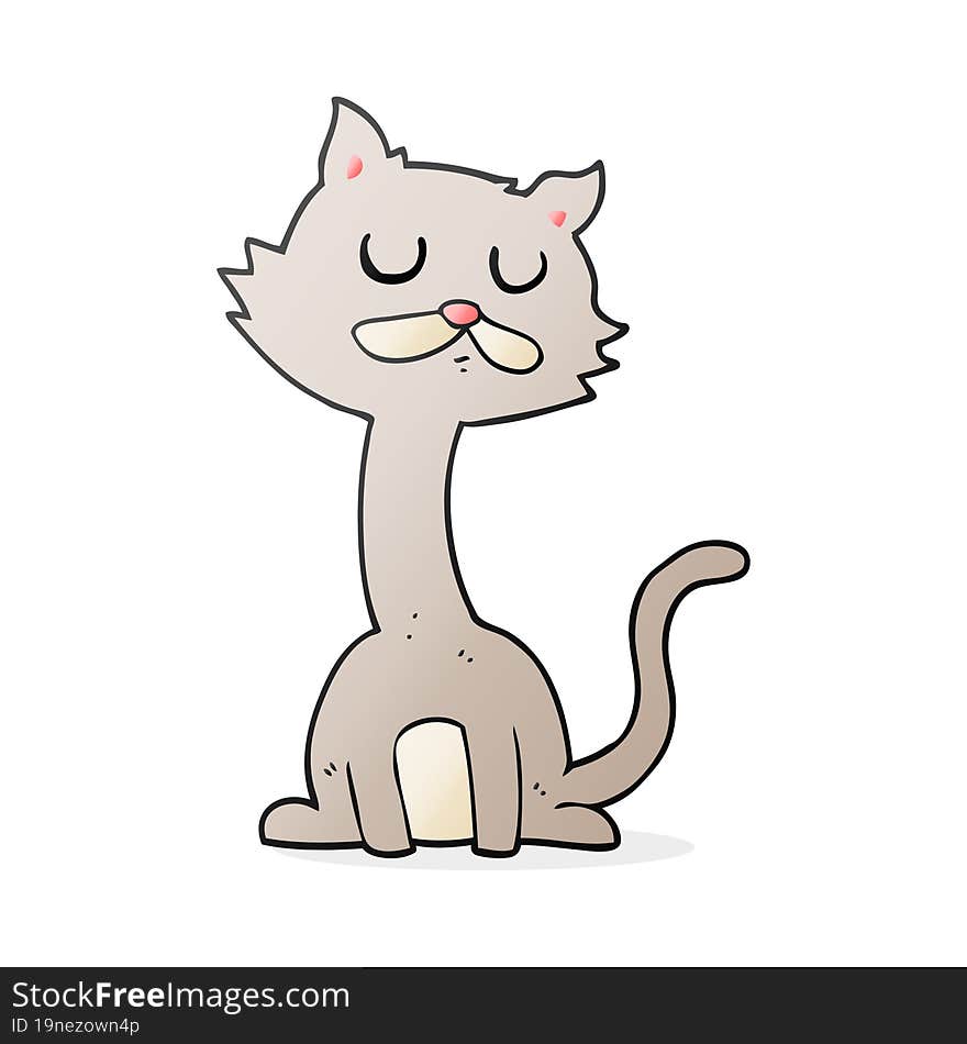 cartoon cat