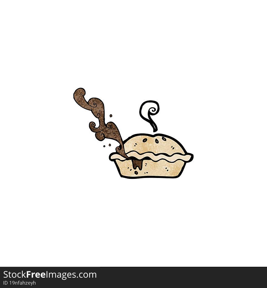 Cartoon Meat Pie